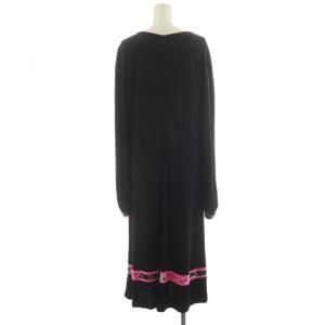 LEONARD ワンピース 46 ピンク ブラック