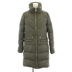 ダウンコート アウター ロゴ刺繍 M PETITE グレー WW0WW23253-020 /YT