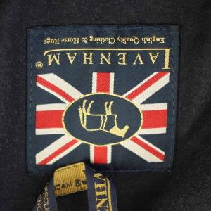 LAVENHAM キルティングジャケット 中綿 ウール混 L グレー /G