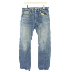 S501XX デニムパンツ 復刻 大戦モデル 赤耳 W32 L34 ブルー