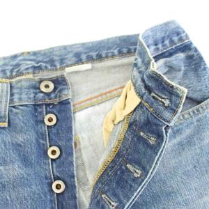 Levi's S501XX デニムパンツ 復刻 大戦モデル 赤耳 W32 L34 ブルー