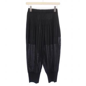 イッセイミヤケ FLUFFY BASICS ジョガーパンツ 1 ブラック