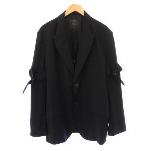 ヨウジヤマモト PE/GABARDINE BELTED BANDAGE JACKET