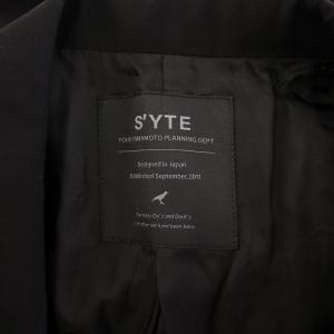 S’YTE ヨウジヤマモト PE/GABARDINE BELTED BANDAGE JACKET