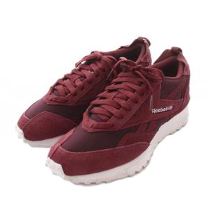 Reebok LX2200 クラシックマルーン ローカット スニーカー シューズ US6 ボルドー /YM