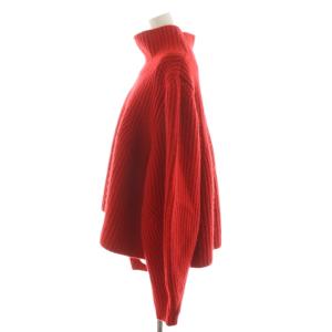 KHAITE HEAVYROLL NECKS ニット ハイネック カシミヤ L レッド 1321203