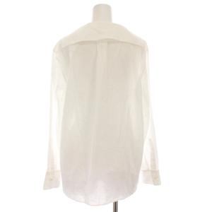 MARGARET HOWELL シャツ ブラウス セーラーカラー 長袖 2 白 578-9153003 /YM