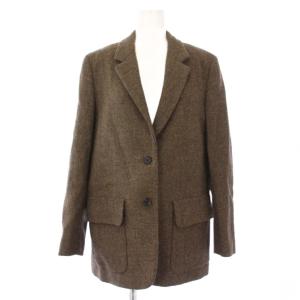 ハリスツイード テーラードジャケット 2 ブラウン 578-7220007 /TK