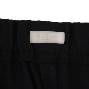BALLSEY 23AW セミダブルストレッチ セミワイドパンツ ジップフライ 36 黒 11043404101 /BM