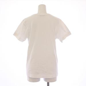 COMME des GARCONS Tシャツ カットソー 半袖 クルーネック プリント 白 ホワイト /BB