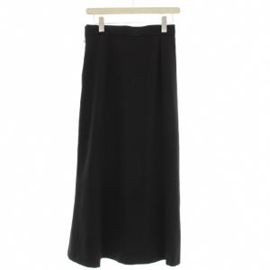iCB タグ付き スカート ロング フレア 4 黒 ブラック SKCYIW6301 /OR