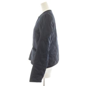 MACKINTOSH PHILOSOPHY MACKINTOSHPHILOSOPHY キルティングショート 中綿ジャケット ノーカラー アウター 36 紺 ネイビー H5E91-440-29