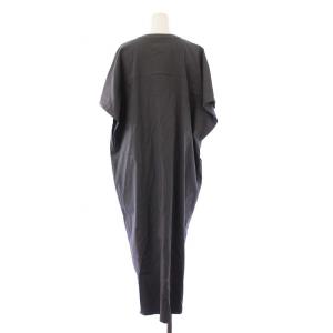 theory luxe 23SS CRISP LINEN POZENE ワンピース リネン 38 グレー