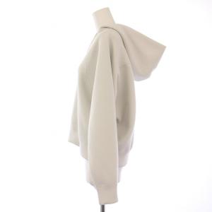 theory luxe 24AW RICHMOND JORDANA プルオーバーパーカー 長袖 Vネック ショート丈 ストレッチ