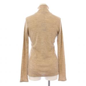 theory luxe 23AW OLIVIA JERSEY リブニット 長袖 タートルネック 薄手 ストレッチ ウール 38