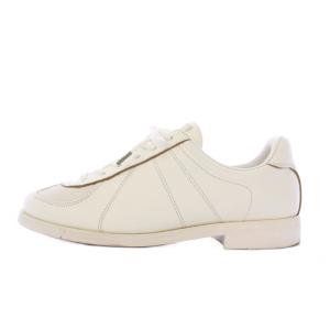 NON-SPORTY SNEAKERS GERMAN ローカットスニーカー レザー 5.5 ホワイト /KH