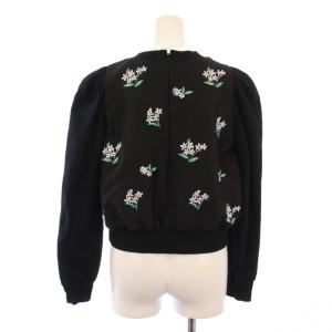 Chesty セットアップ カットソー 長袖 クルーネック フレアスカート ミモレ ロング ストレッチ 花柄 デイジー