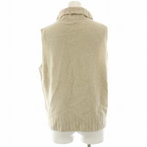 MARGARET HOWELL SLEEVELESS TURTLE NECK ニット カットソー ノースリーブ タートルネック ウール