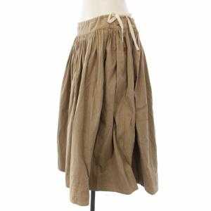 45rpm スカート イージー フレア ひざ丈 1 ベージュ /TK