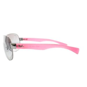 Ray-Ban ヤングスター Youngster サングラス 眼鏡 パイロット 金属フレーム ケース付き ピンク 黒 ブラック