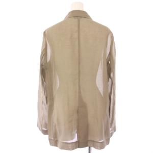 allureville ワルツシアーオーガンジャケット 2 ベージュ 202520-10-600-76-020