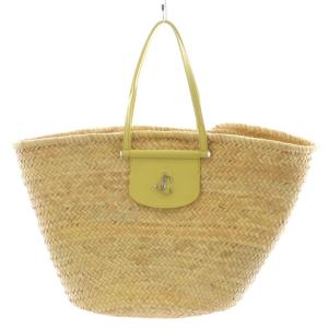 MACY かごバッグ ベージュ イエロー
