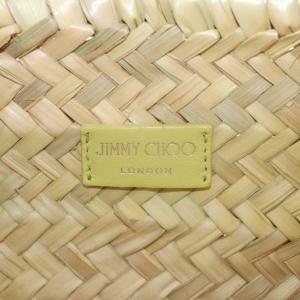 JIMMY CHOO MACY かごバッグ ベージュ イエロー