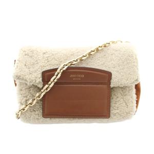 Carolina S ショルダーバッグ 2way レザー ボア チェーンショルダー