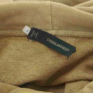DSQUARED2 パーカー プルオーバー ロゴ S ベージュ S74GP0296 /AN50
