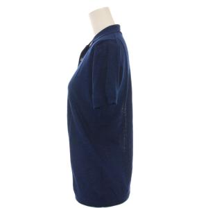 45R ニット ポロシャツ 半袖 2 3紺 5-05-8017 /YM