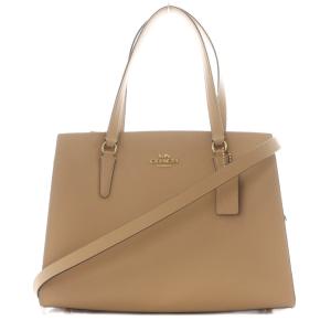 テイタム キャリーオール トートバッグ ショルダーバッグ ハンドバッグ 2way レザー ベージュ C4078