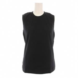AD2004 タンクトップ メッシュ ノースリーブ カットソー 黒 GN-T014 /YM