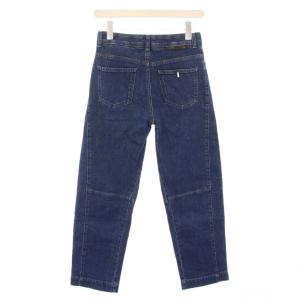 STELLA McCARTNEY デニムパンツ ジーンズ ストレート ボタンフライ ロゴパッチ W25 インディゴ /BB
