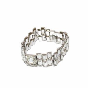 ブレスレット ビジュー シルバーカラー /KH