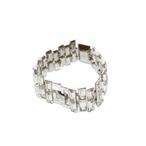 SWAROVSKI ブレスレット ビジュー シルバーカラー /KH