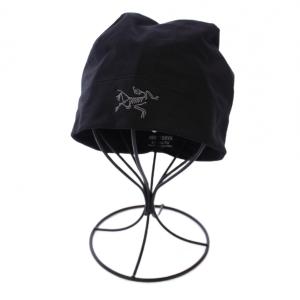 Rho LightWeight Wool Toque ビーニー 帽子 ロゴ刺繍 XL 黒 /BM