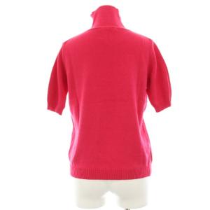 45rpm ニット カットソー 半袖 タートルネック ピンク 100802 /HN