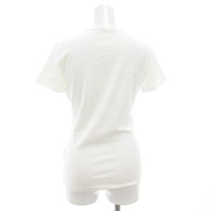 GALLIANO Liberty Or Death プリント Tシャツ カットソー 半袖 S 白 ホワイト /GV