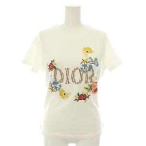 Tシャツ カットソー トロッター 刺繍 F40 ホワイト 5E16155206