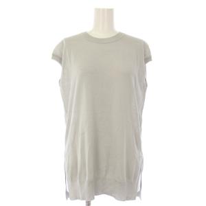 23SS FORTUNA KAYLE ニット セーター ノースリーブ 38 グレー 03-3101724-028-038