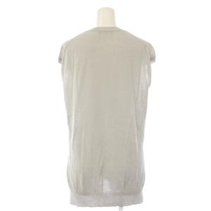 theory luxe 23SS FORTUNA KAYLE ニット セーター ノースリーブ 38 グレー 03-3101724-028-038