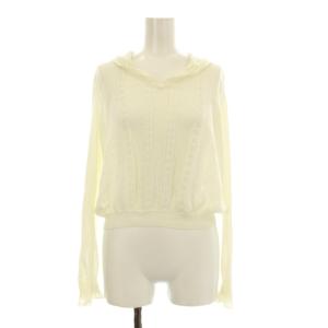 ニット カットソー 38 ホワイト P25814V01862