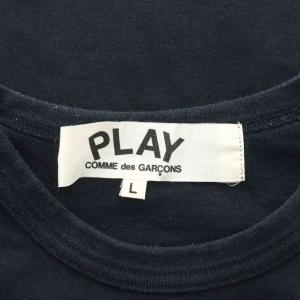 PLAY Comme des Garçons AD2010 Tシャツ カットソー 半袖 L 黒 ブラック AZ-T114 /AN25