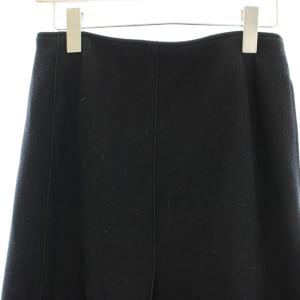 SHIPS 24AW エアニードルタックミディスカート ロング 38 紺 ネイビー 723250055 /OR