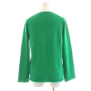 COMME des GARCONS AD2000 ニット セーター 長袖 リップ柄 ウール 緑 グリーン GN-040080 /AN43