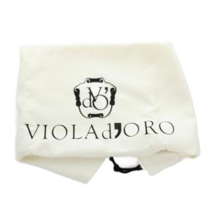 VIOLA d'ORO フェイクスエード トートバッグ 2WAY ショルダーバッグ 茶 ベージュ /G