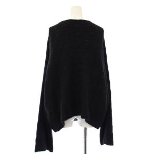 Spick&Span 23AW Cable boat neck loose knit sweater ニット セーター 長袖