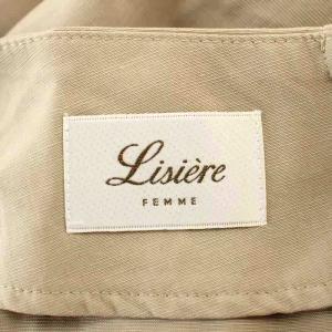 Lisiere L'Appartement リネン混 タイトスカート 20-060-560-0181 ロング スカート 36 ベージュ /G