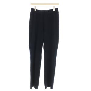 リブ ニットパンツ 19-030-560-0029 イージーパンツ 36 ネイビー 紺 /G