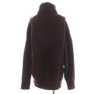L'Appartement ニット セーター 長袖 タートルネック ウール ボルドー 17-080-500-7240-3-0 /AN27